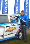 Cameron Davies shows off his Chevrolet Spark at Goodwood