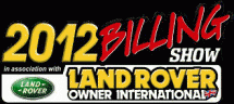 See us at Land Rover Owner International Show, 27th - 29th July, Billing