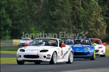Safety Devices' Chris Platt earns 3rd place Ma5da MX5 Cup Trophy at Croft