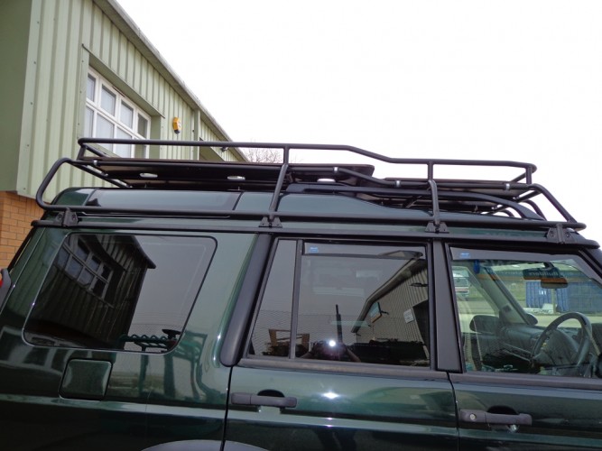 LAND ROVER DISCOVERY 300 tdi  PAIR OF ROOF RAILS BARS FRONT REAR PLUS CROSS BARS