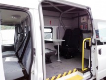 Ford Transit High Roof, Long Wheel Base Welfare Unit or Van Multi Point Bolt-in Roll Cage