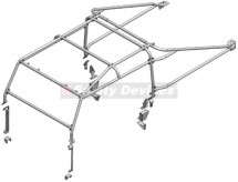 Land Rover Defender 130 Puma Double Cab High Capacity Pick Up Multi Point Bolt-in Roll Cage