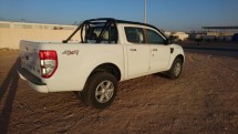 Ford Ranger T6 Double Cab Pickup Multi Point Bolt-in Roll Cage