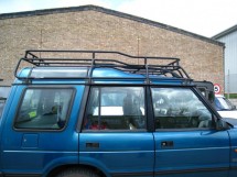 Land Rover Discovery 1 with roof rails Roof Rack Gutter Mount