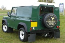 Land Rover Defender 90 Hard Top with bulkhead Weld In Roll Cage