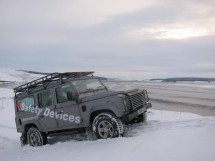 Land Rover Defender 110 Hard Top Roof Rack Gutter Mount