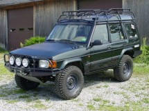 Land Rover Discovery 1 with roof rails Roof Rack Gutter Mount