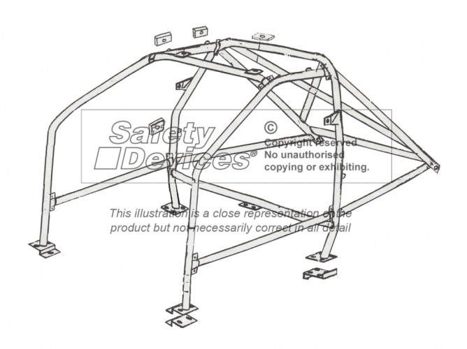 Ford sierra roll cage #9