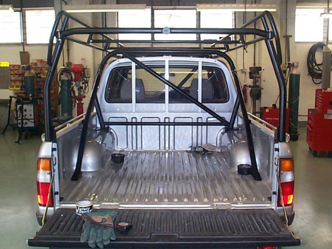 Ford ranger bolt in roll cage #6